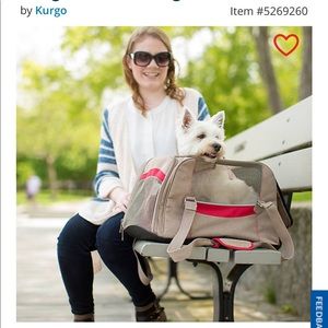 KURGO Dog carrier (used once)